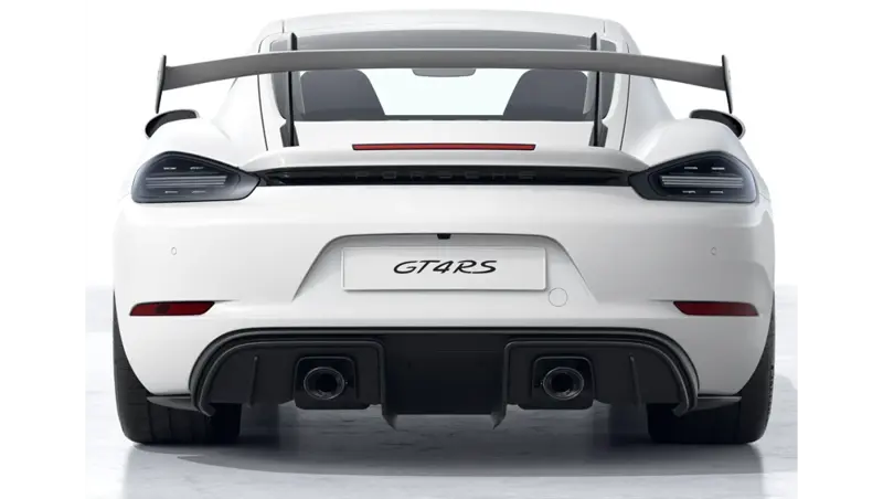 Porsche 718 Cayman GT4 RS - Back