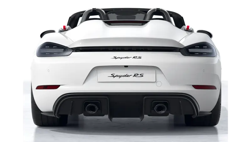 Porsche 718 Spyder RS - Back