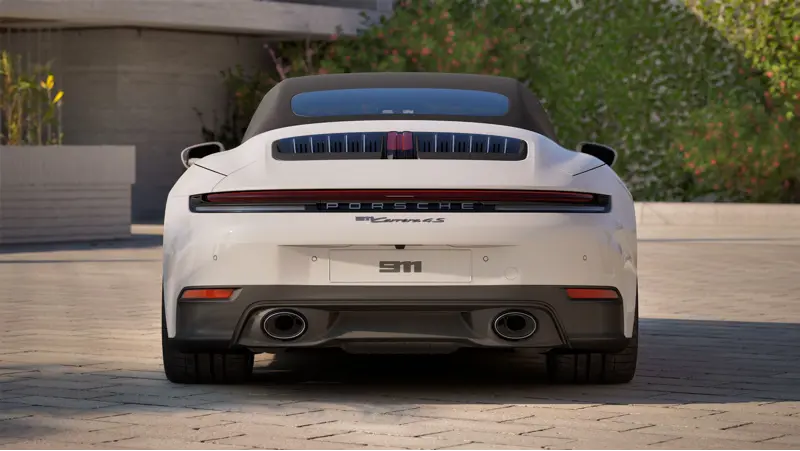 Porsche 911 Carrera Cabriolet - Back