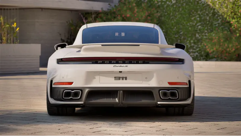 Porsche 911 Turbo - Back