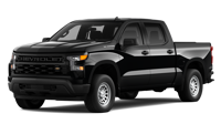 Chevrolet Silverado 1500 WT (Crew Cab, Short Bed)