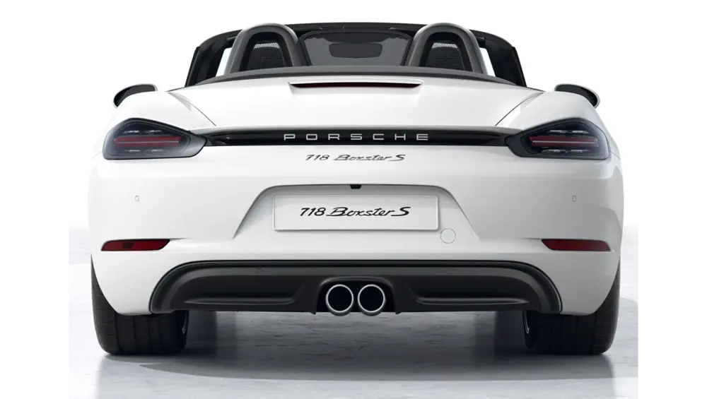 2026 Porsche 718 Boxster — Back