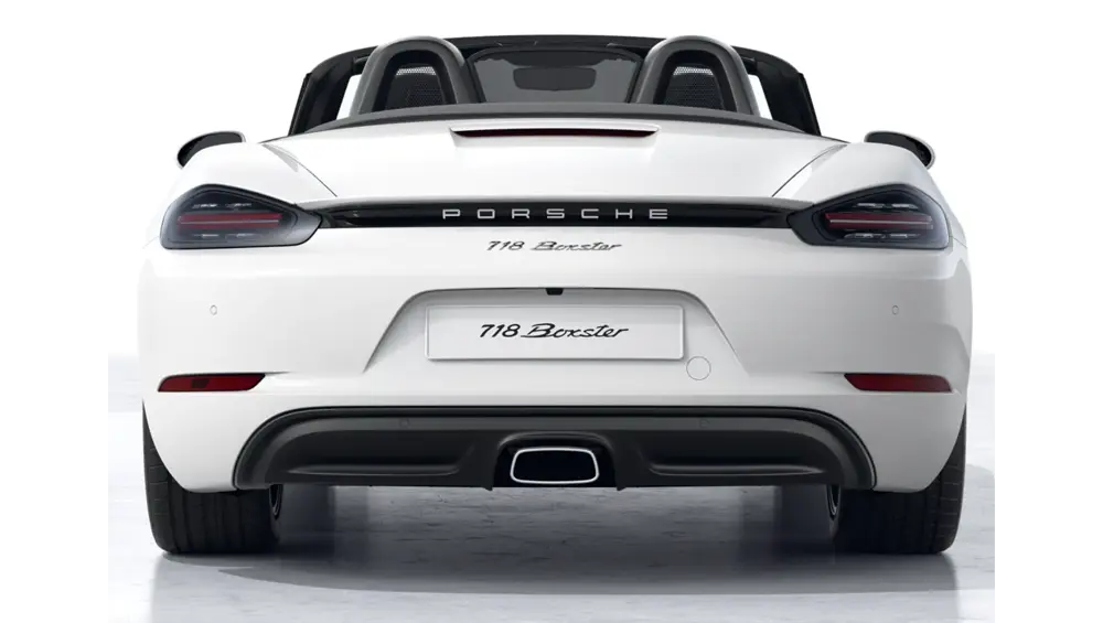 2026 Porsche 718 Boxster — Back