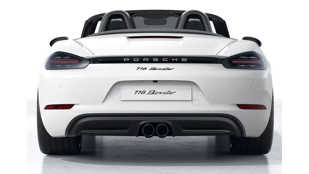 2026 Porsche 718 Boxster — Back