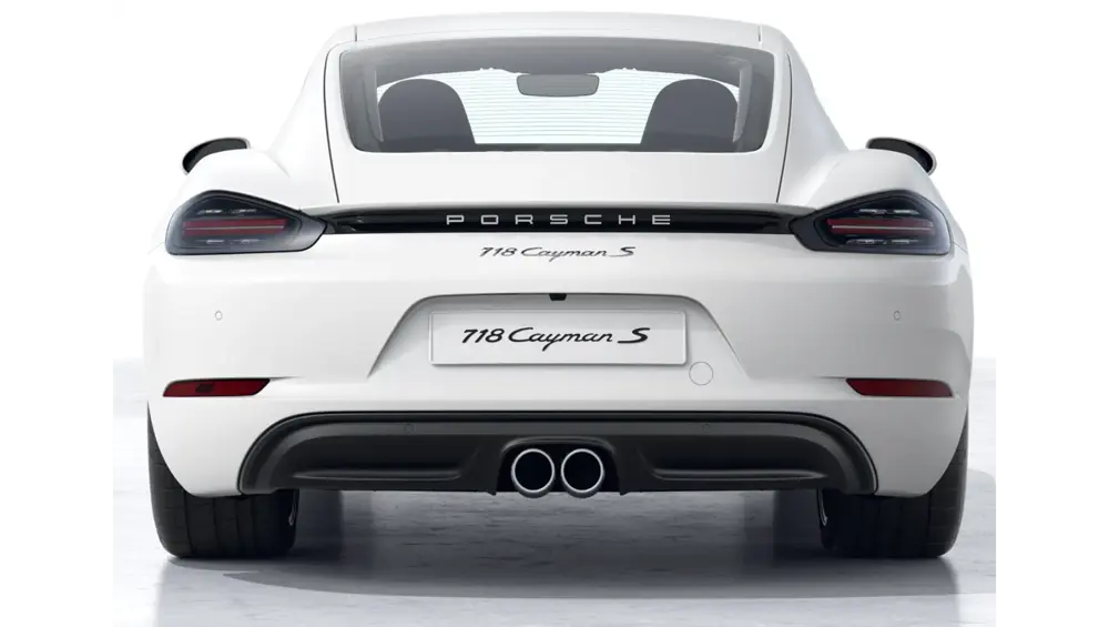 2026 Porsche 718 Cayman — Back