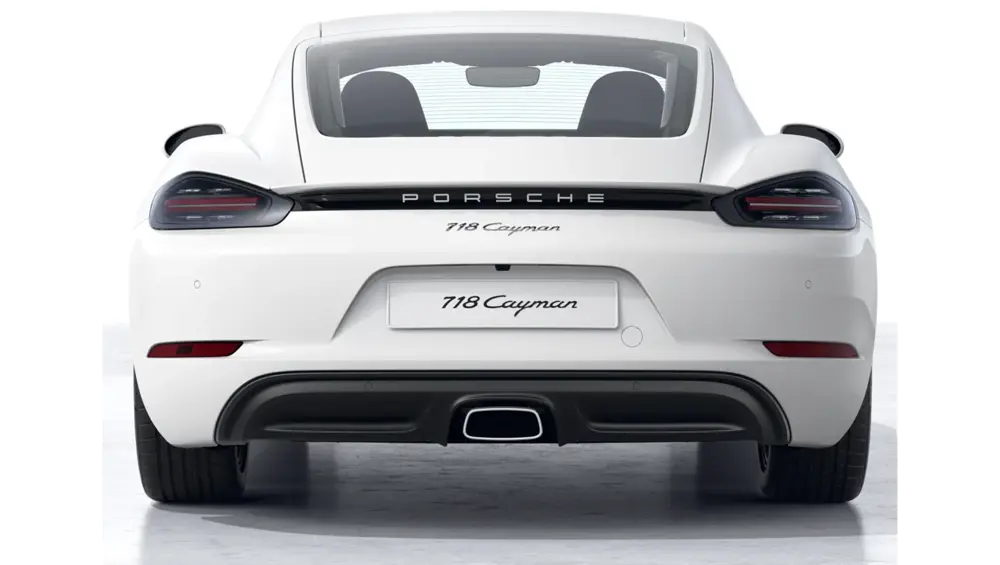2026 Porsche 718 Cayman — Back