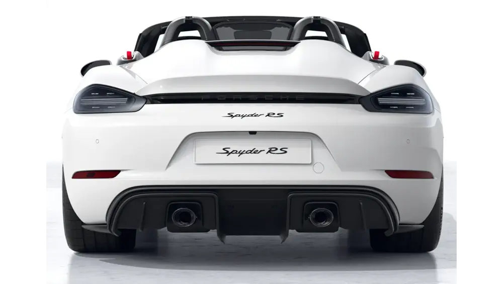 2026 Porsche 718 Spyder RS — Back