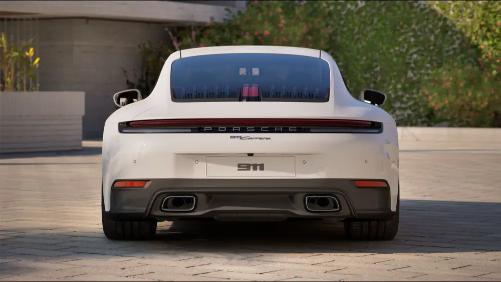 2026 Porsche 911 Carrera — Back
