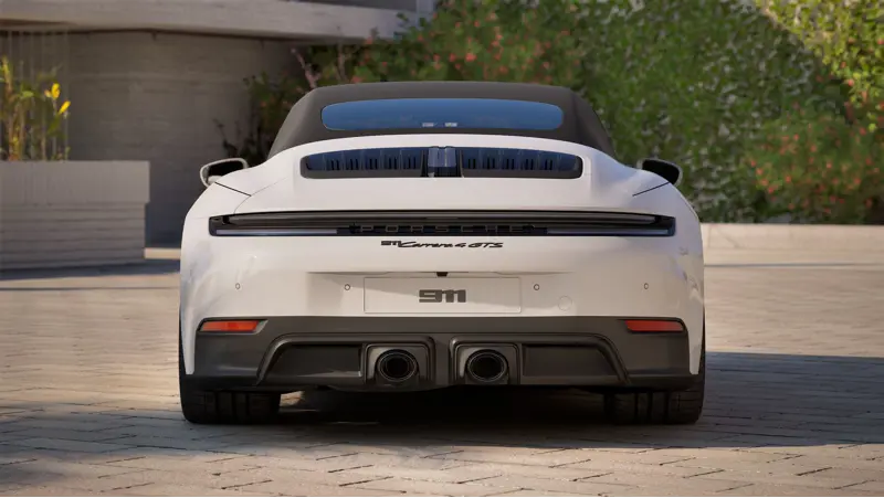 Porsche 911 Carrera Cabriolet - Back