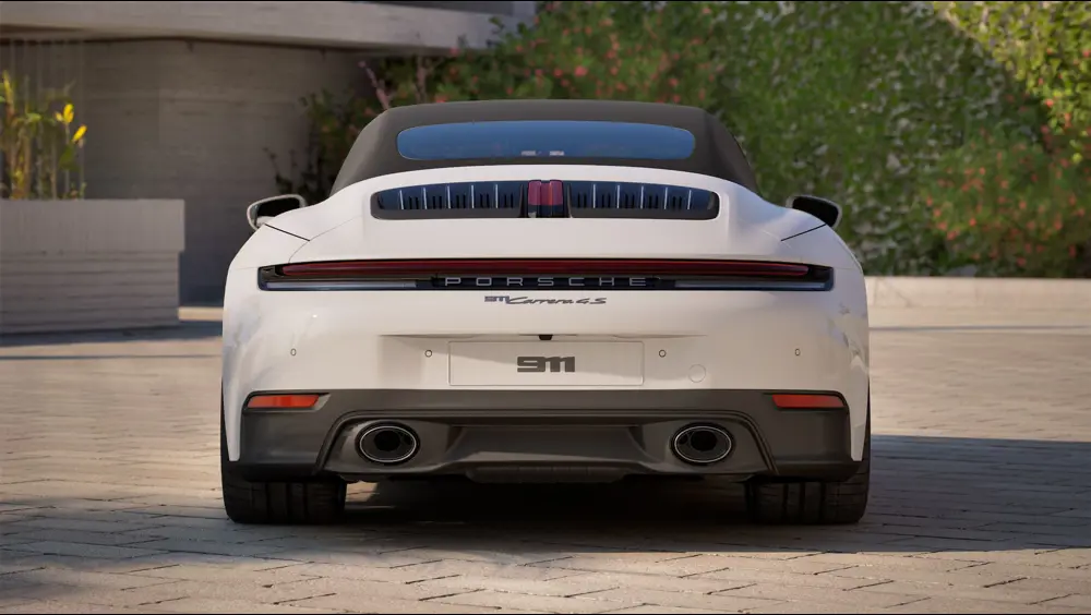2026 Porsche 911 Carrera Cabriolet — Back