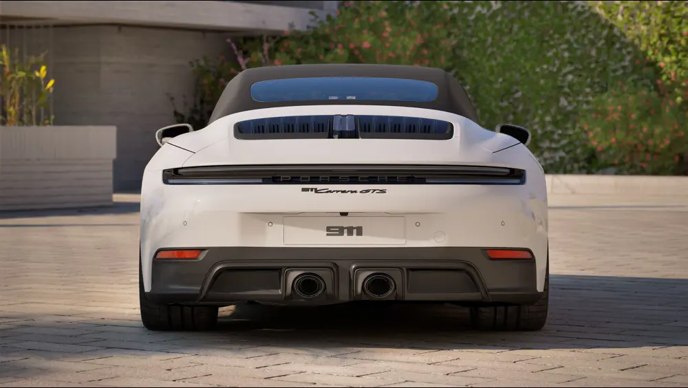 2026 Porsche 911 Carrera Cabriolet — Back