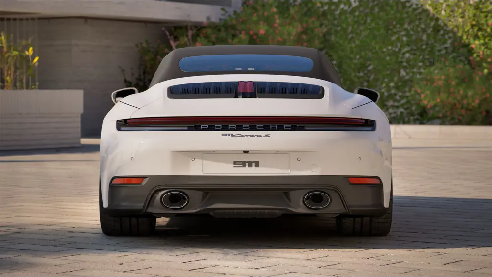 2026 Porsche 911 Carrera Cabriolet — Back