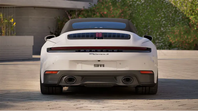 Porsche 911 Carrera Cabriolet - Back