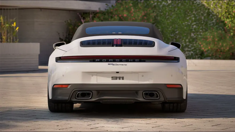 2026 Porsche 911 Carrera Cabriolet — Back