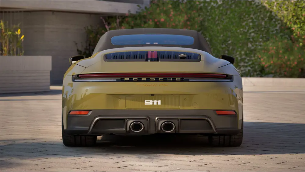 2026 Porsche 911 Spirit 70 — Back