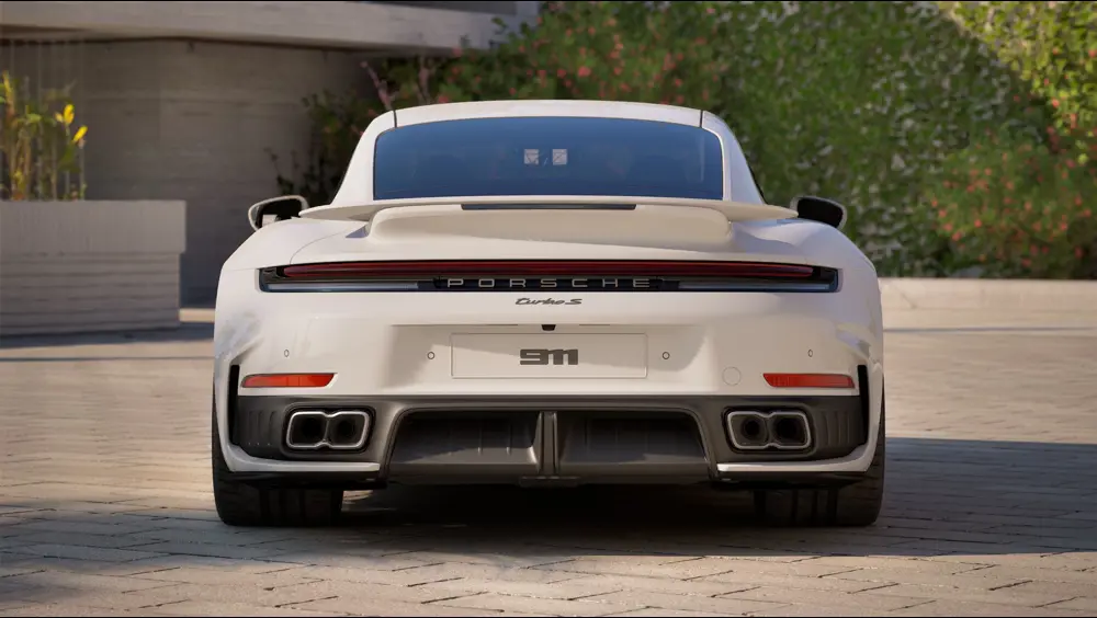 2026 Porsche 911 Turbo — Back