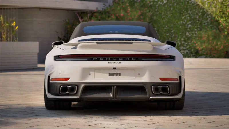 Porsche 911 Turbo Cabriolet - Back