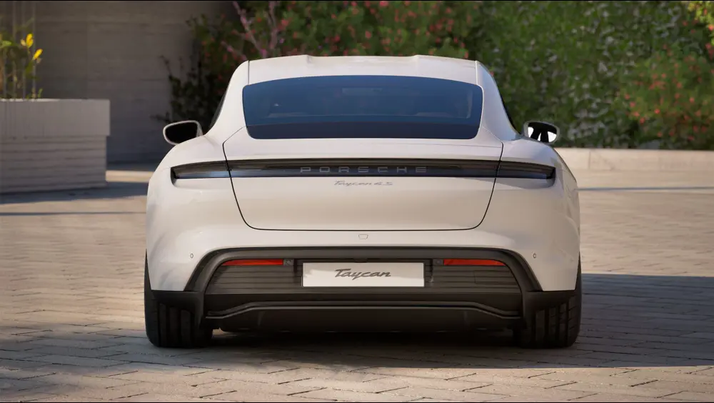 2026 Porsche Taycan — Back