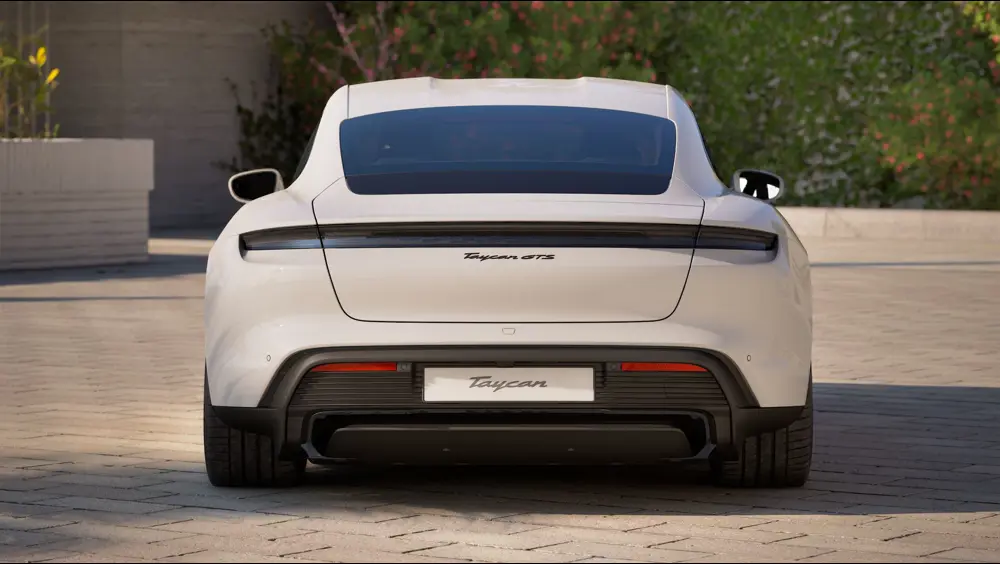 2026 Porsche Taycan — Back