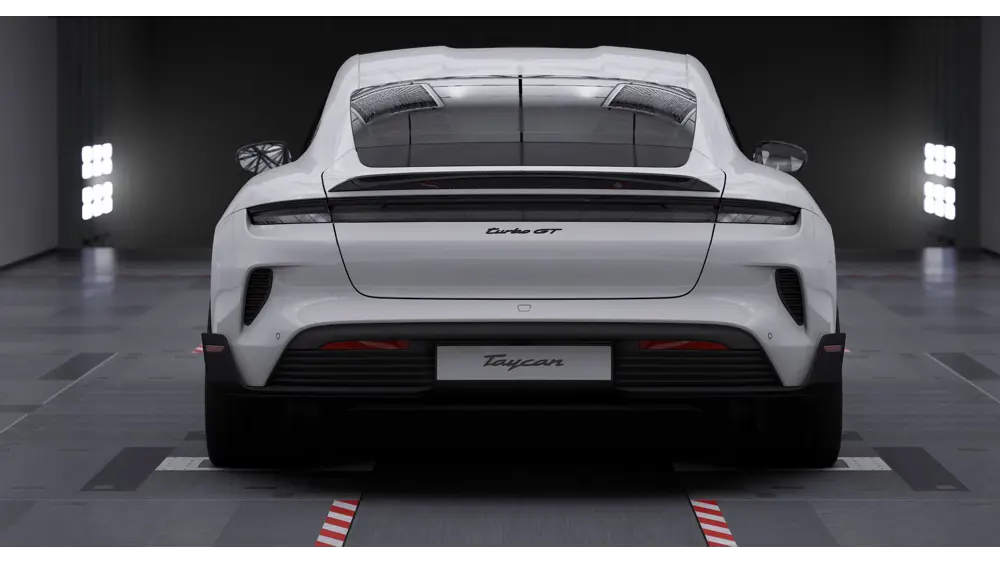 2026 Porsche Taycan — Back