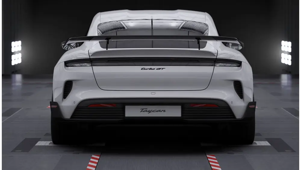2026 Porsche Taycan — Back