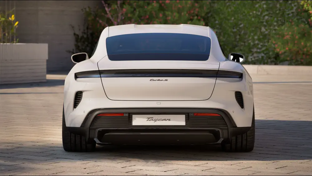 2026 Porsche Taycan — Back
