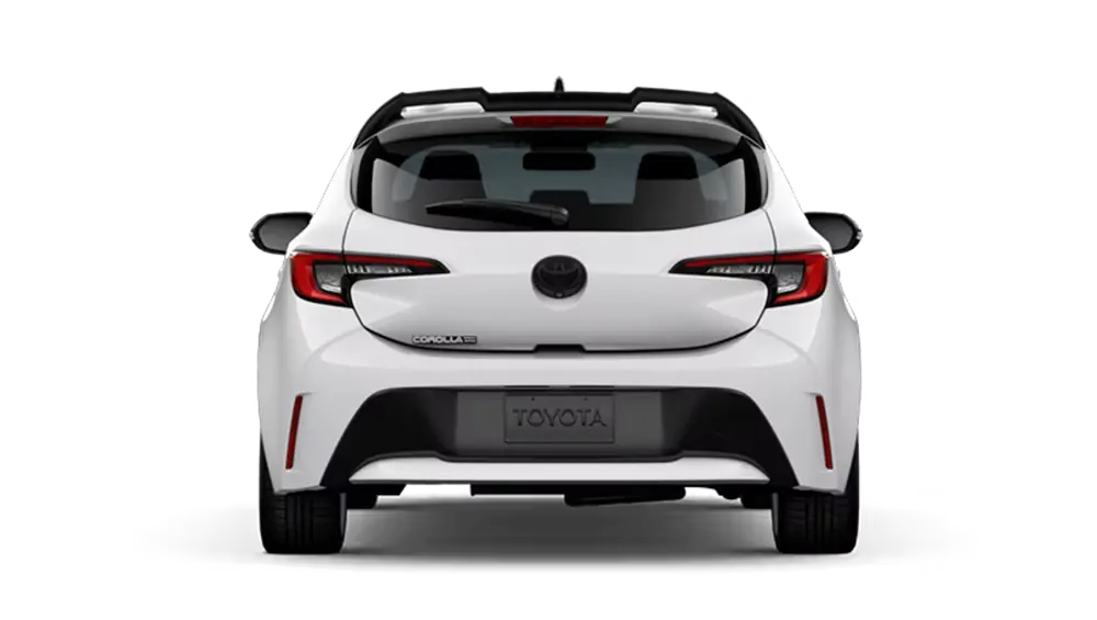 2026 Toyota Corolla Hatchback — Back