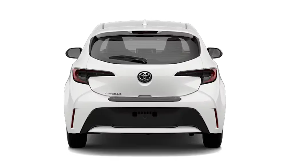 2026 Toyota Corolla Hatchback — Back