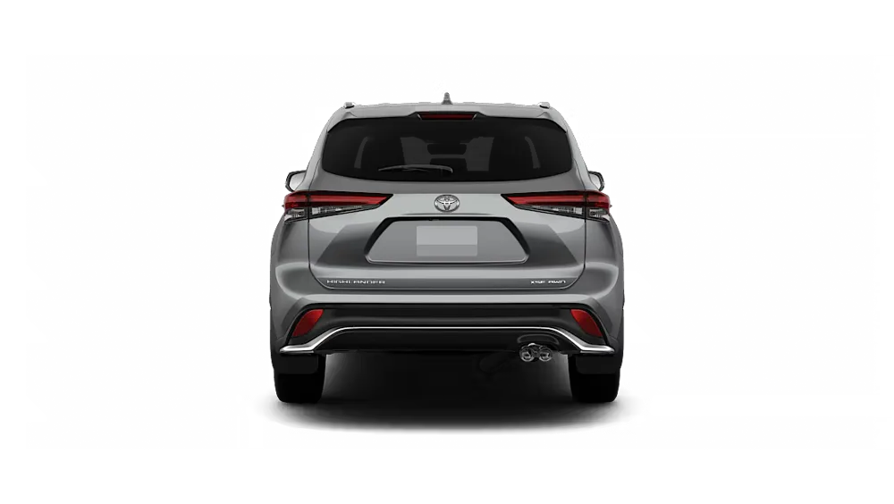 2026 Toyota Highlander — Back